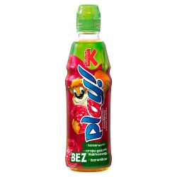 Kubuś Play 0,4l marchew-malina-limetka-jabłko